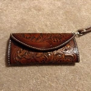 Women leather wallet